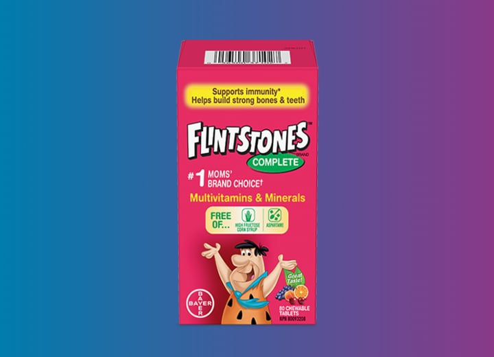 Does Flintstones Complete Have Iron Flintstones™ Plus Iron | Flintstones™ Vitamins Canada
